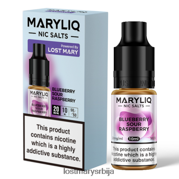 Lost Mary Sale- лост Мари Марилик ниц соли - 10мл боровница кисела малина FRVFV4207