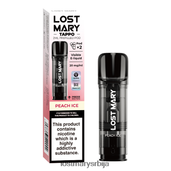 Lost Mary Online Store- лост Мари таппо напуњене махуне - 20мг - 2пк лед брескве FRVFV4180