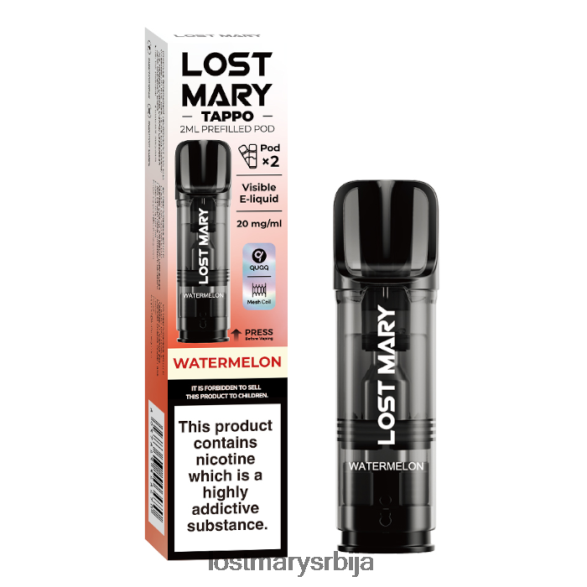 Lost Mary Sale- лост Мари таппо напуњене махуне - 20мг - 2пк лубеница FRVFV4177