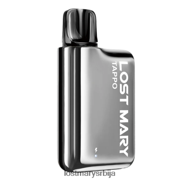 Lost Mary Puffs- лост Мари таппо префилед под кит - напуњена махуна сребрни нерђајући челик + лед од јагоде FRVFV4174