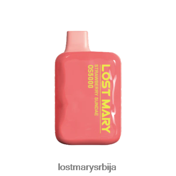Lost Mary Vape- изгубљена Марија ос5000 сладолед од јагода FRVFV471