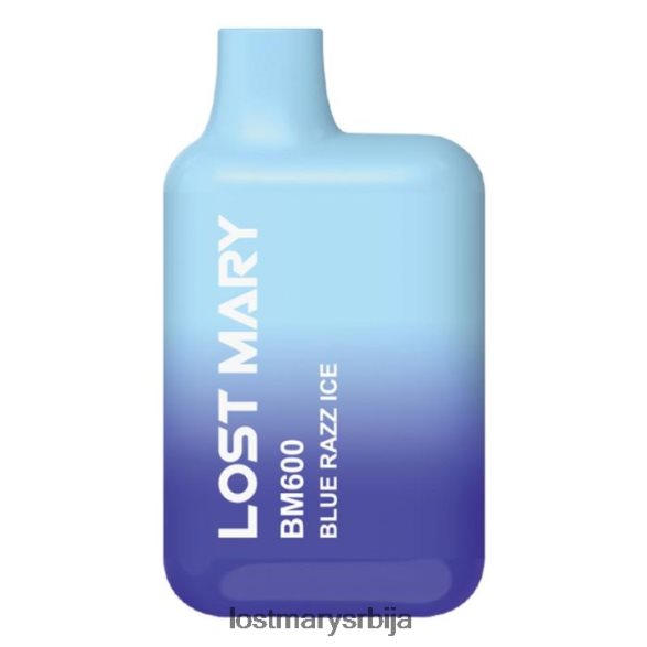 Lost Mary Online Store- лост Мари бм600 вапе за једнократну употребу плави разз лед FRVFV4140
