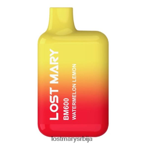 Lost Mary Puff Flavors- лост Мари бм600 вапе за једнократну употребу лубеница лимун FRVFV4125