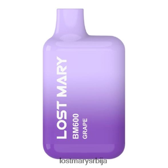 Lost Mary Puff Flavors- лост Мари бм600 вапе за једнократну употребу грожђа FRVFV4155