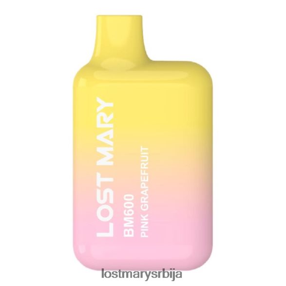 Lost Mary Puffs- лост Мари бм600 вапе за једнократну употребу црвени грејпфрут FRVFV4154