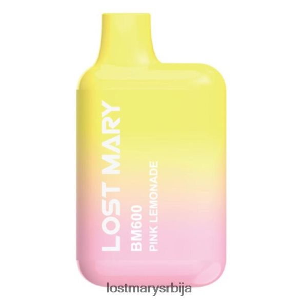 Lost Mary Vape Sale- лост Мари бм600 вапе за једнократну употребу ружичаста лимунада FRVFV4138