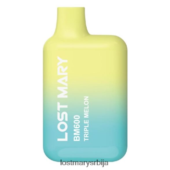Lost Mary Vape Srbija- лост Мари бм600 вапе за једнократну употребу трострука диња FRVFV4142
