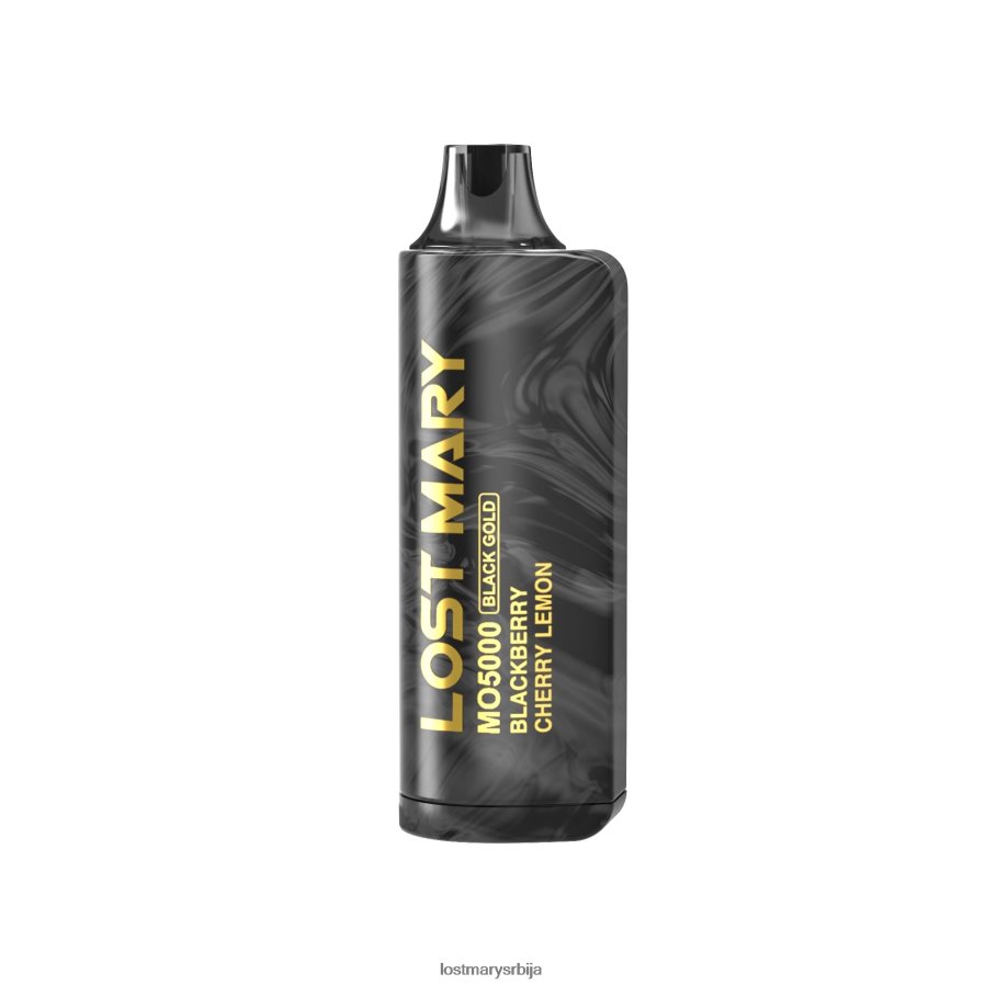 LOST MARY- 2L8L861 LOST MARY vape купина трешња лимун мо5000 црно злато за једнократну употребу 10мл